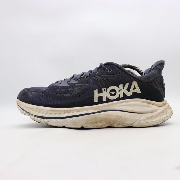 Hoka One One Clifton 10 Men\'s 10.5 D Blue Running Athletic Sneakers 1162030 NWT main image 12